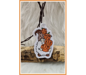 Stickserie ITH - Halloween Gnomes Anhänger